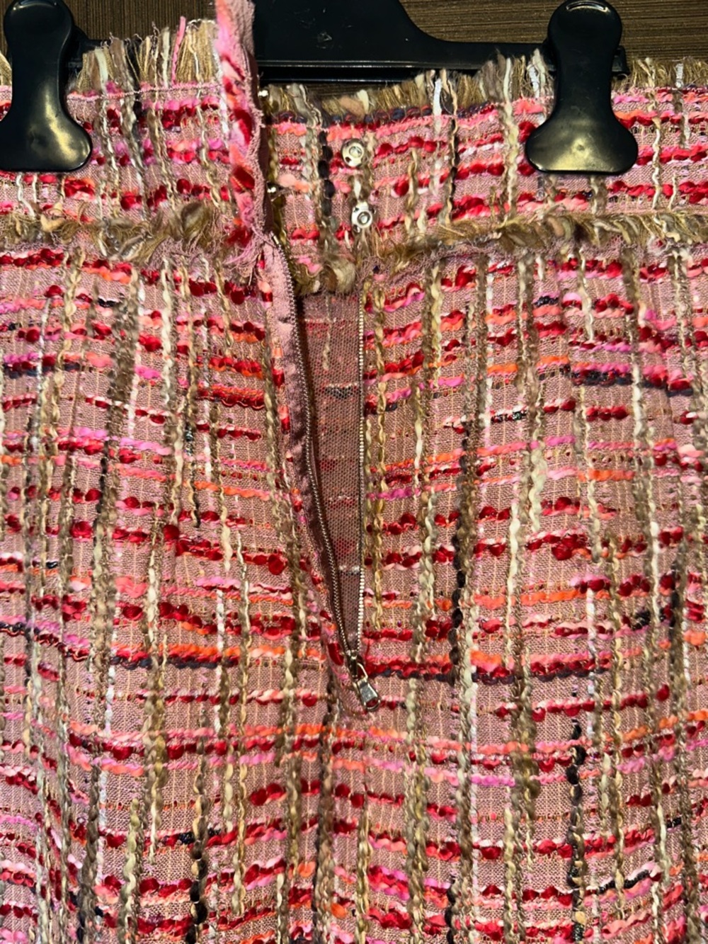 Dolce and Gabbana  Pink Tweed A-Line Skirt size 40. New! - Picture 3 of 8